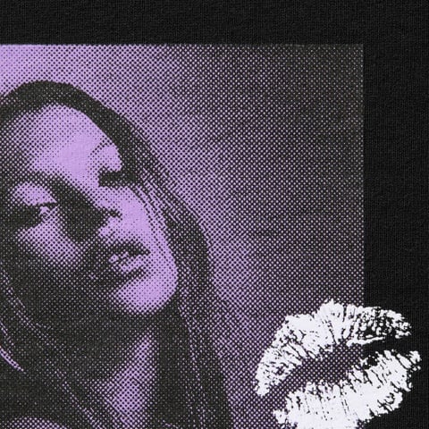 Supreme Kate Moss Hooded Sweatshirt - Black