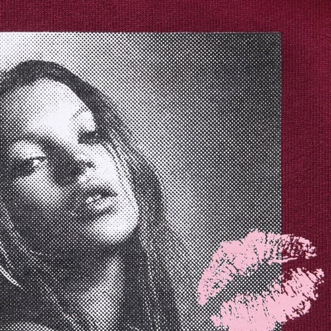 Supreme Kate Moss Hooded Sweatshirt - Cardinal