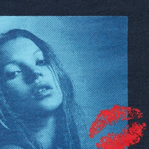 Supreme Kate Moss Hooded Sweatshirt - Navy