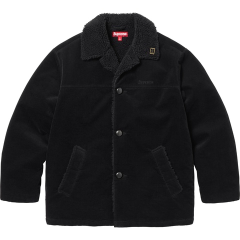Kindermann Uncut Corduroy Car Coat - Supreme