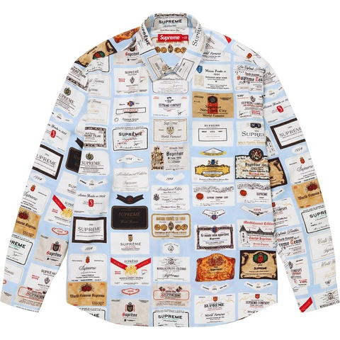 Label Shirt - fall/winter 2024 - Supreme