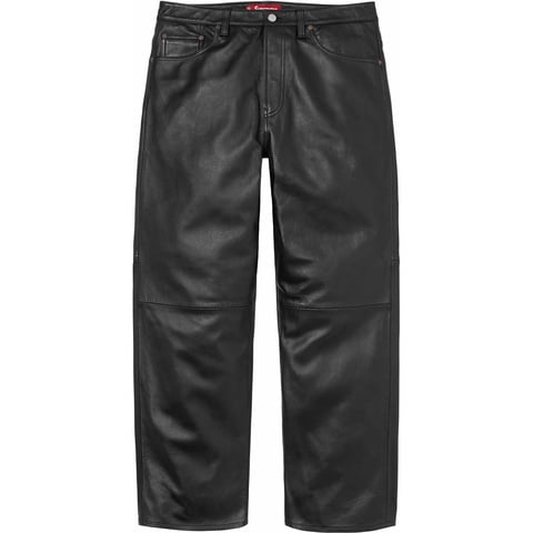 Leather Baggy 5-Pocket Jean - fall/winter 2024 - Supreme