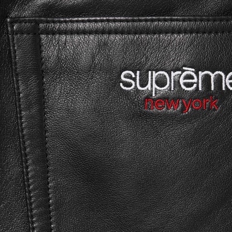 パンツ Supreme 24AW Leather Baggy 5-Pocket Jean Leather Baggy 5-Pocket Jean - fall/winter 2024 - Supreme