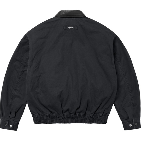 Leather Collar Utility Jacket - fall/winter 2024 - Supreme