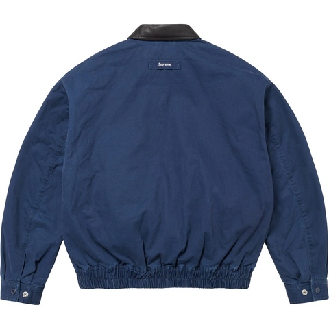 Leather Collar Utility Jacket - fall/winter 2024 - Supreme