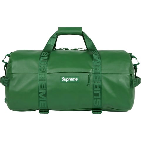 supreme Leather Duffle Bag 42ℓ 最安値 Supreme Leather Duffle Bag 'Red' SUP-FW23-0827