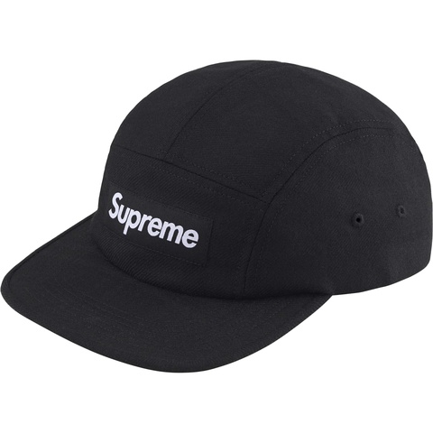 Supreme Lochcarron Camp Cap - Black