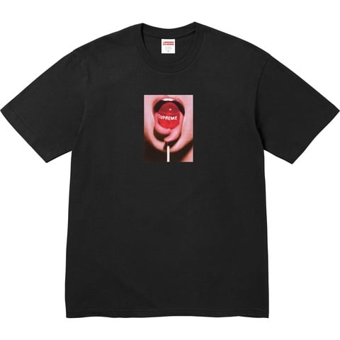 Supreme Lollipop Tee - Black