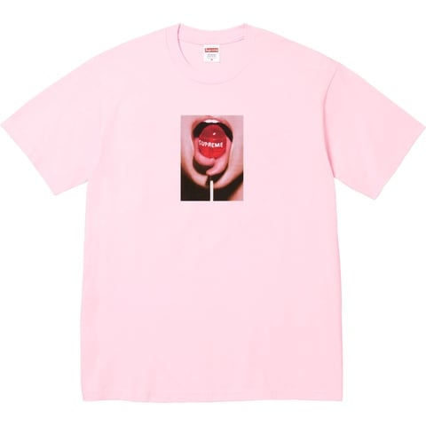 Supreme Lollipop Tee - Light Pink
