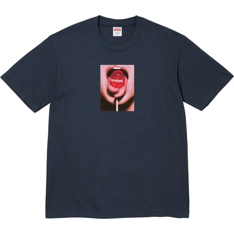 Supreme Lollipop Tee navy Sサイズ Lollipop Tee - fall/winter 2024 - Supreme