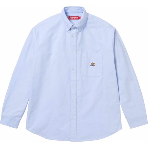 ホーリーLoose Fit Flannel Oxford Shirt Loose Fit Flannel Oxford Shirt - fall/winter 2024 - Supreme