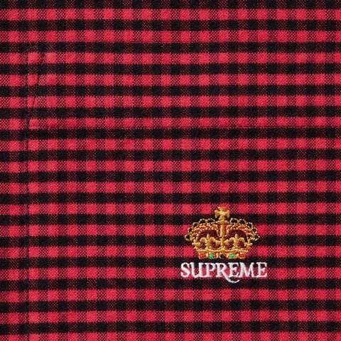 Loose Fit Flannel Oxford Shirt - fall/winter 2024 - Supreme