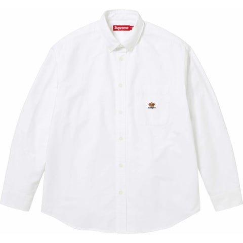 ホーリーLoose Fit Flannel Oxford Shirt Loose Fit Flannel Oxford Shirt - fall/winter 2024 - Supreme