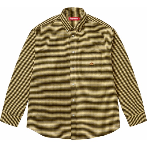 Loose Fit Flannel Oxford Shirt - SupremeCommunity