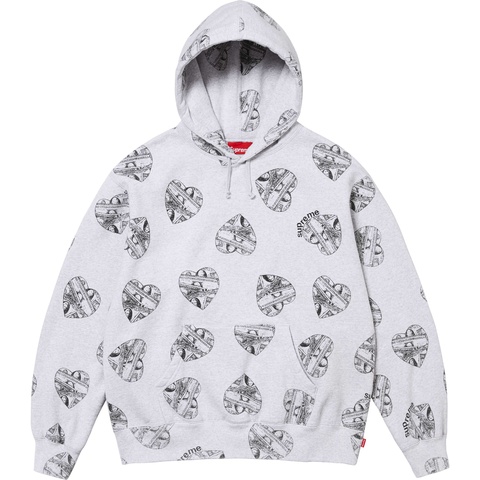 G*様 Supreme Love Cash Hooded Sweatshirt Love Cash Hooded Sweatshirt - fall/winter 2024 - Supreme