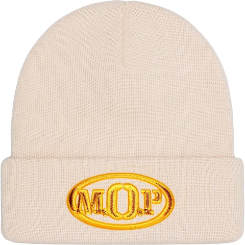 Supreme M.O.P. Beanie - Natural