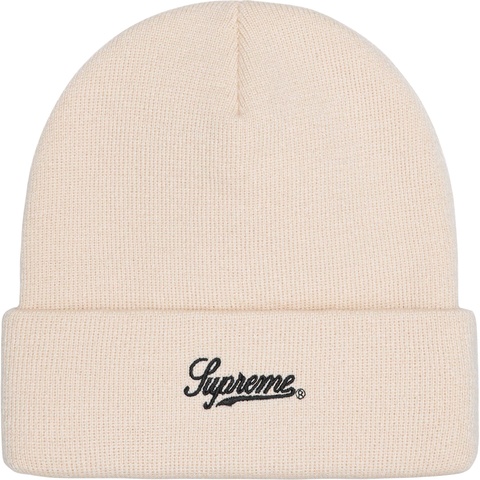 Supreme M.O.P. Beanie - Natural