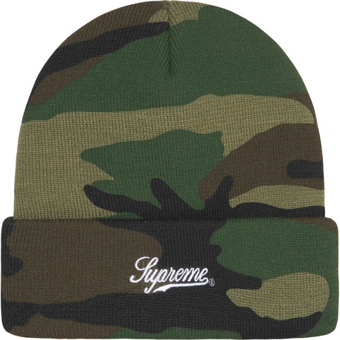Supreme M.O.P. Beanie - Woodland Camo