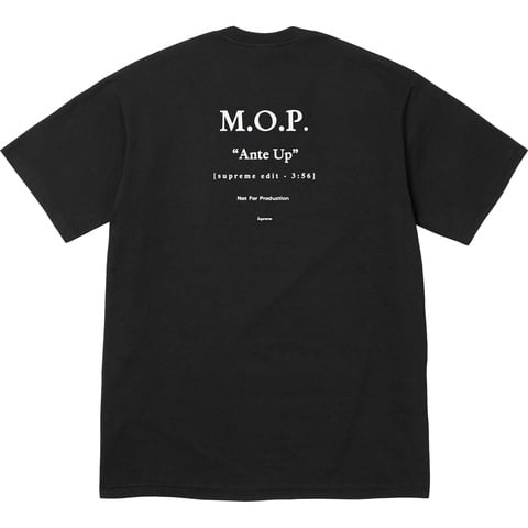 Supreme M.O.P. Tee - Black