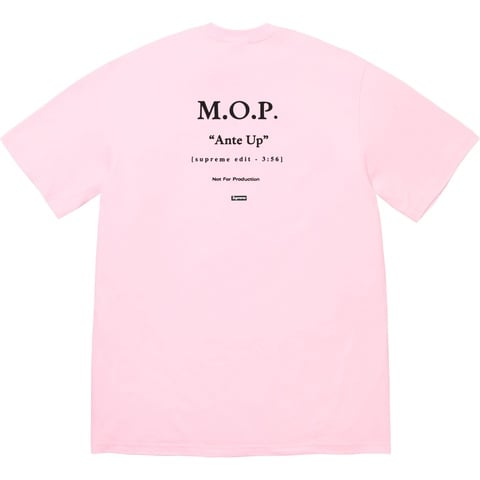 Supreme M.O.P. Tee - Light Pink
