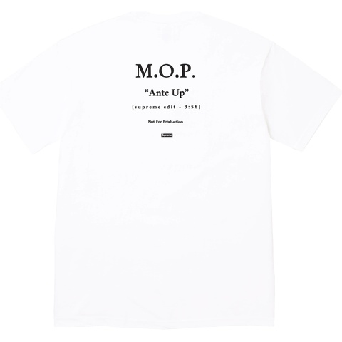 Supreme M.O.P. Tee - White