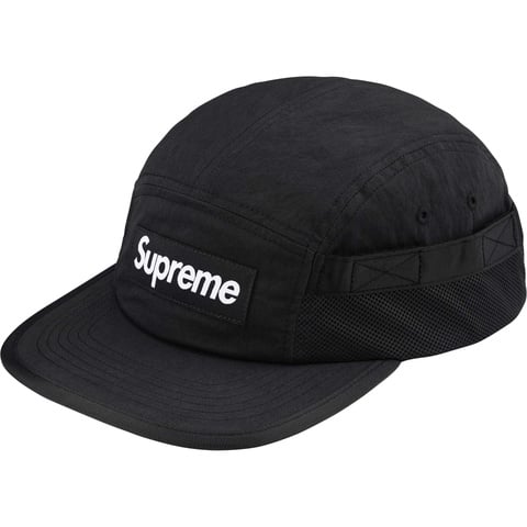 Supreme Mesh Pocket Camp Cap - Black