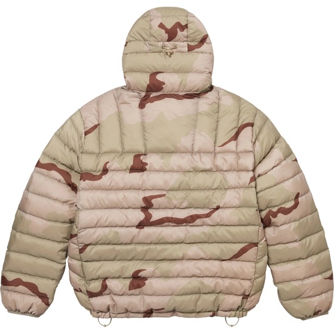Micro Down Half Zip Hooded Pullover - Supreme