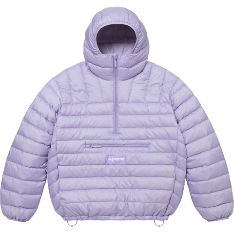 Micro Down Half Zip Hooded Pullover - Supreme