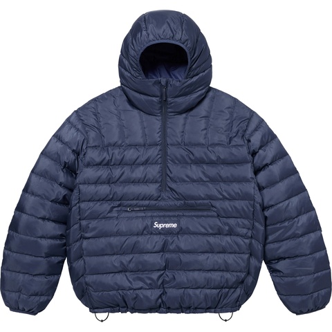 Micro Down Half Zip Hooded Pullover - Supreme