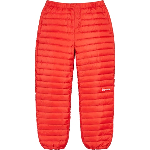 Supreme Micro Down Pant - Dark Orange