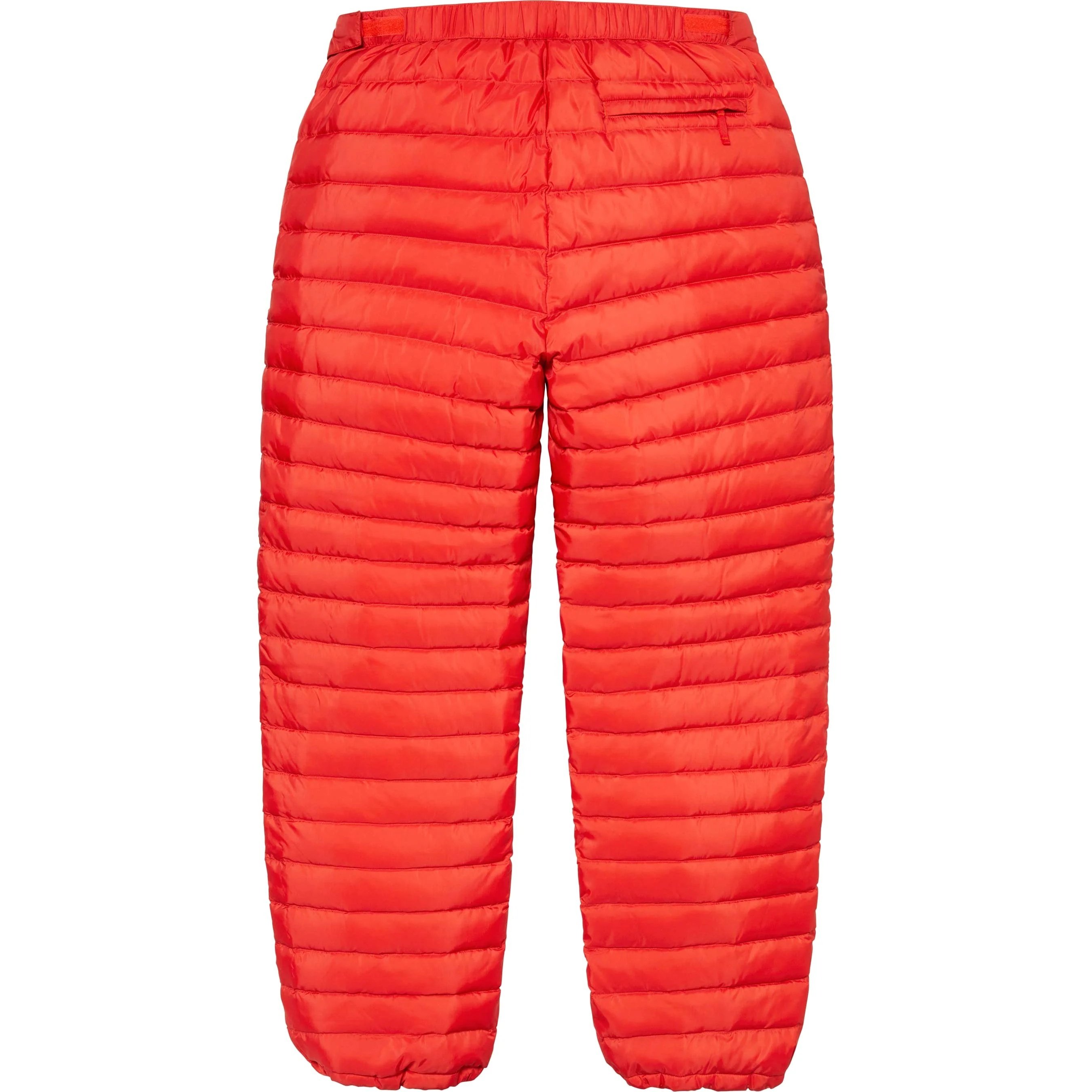 Supreme Micro Down Pant (FW24) - Dark Orange - $188