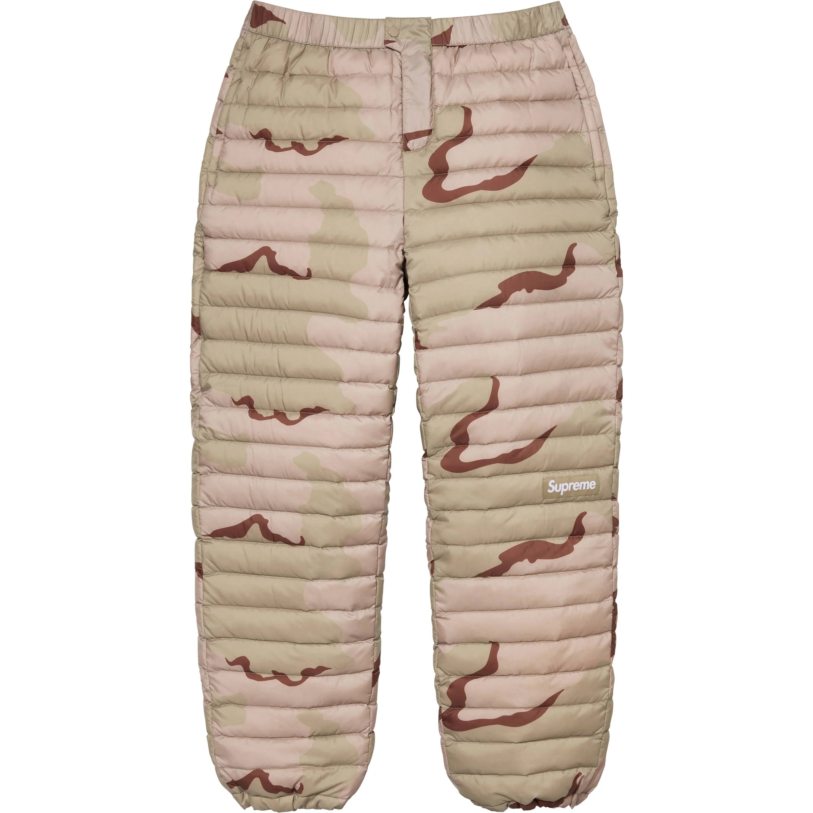 Supreme Micro Down Pant (FW24) - Desert Camo - $188