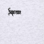Supreme Micro Logo Hooded Sweatshirt (FW24) - Ash Grey