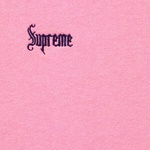 Supreme Micro Logo Hooded Sweatshirt (FW24) - Pink