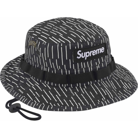 S/M supreme military boonie raindrop 黒 Military Boonie - fall/winter 2024 - Supreme