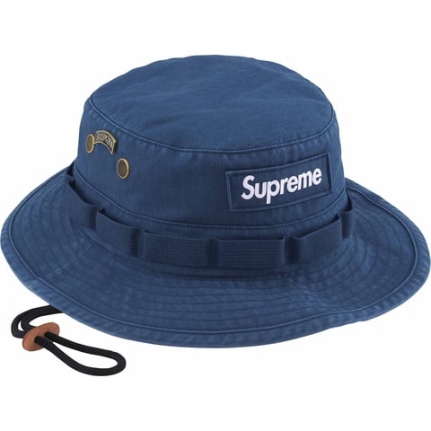 Supreme Military Boonie ハット　デニム Supreme Military Boonie (SS22) Blue - SS22 - US