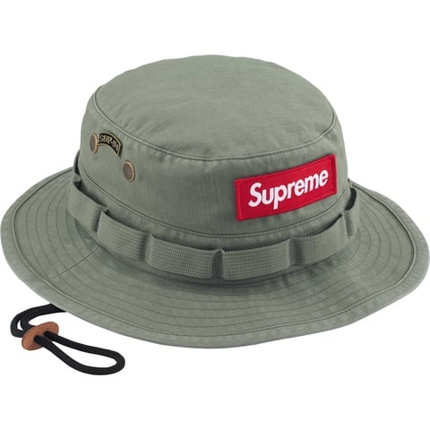 帽子 2024AW supreme Military Boonie Olive M/L Supreme Military Boonie 24FW 6Color Black Orange Navy Olive 100