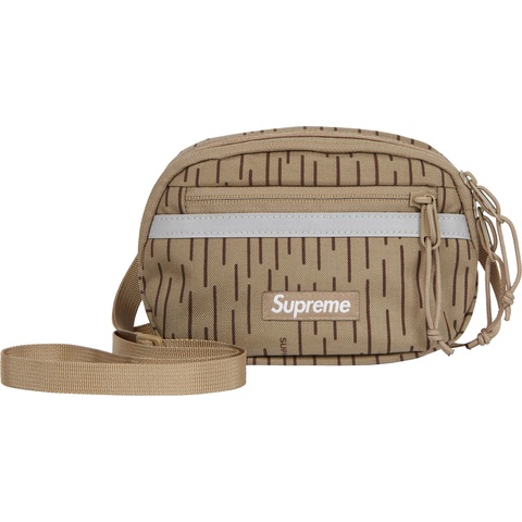 Supreme Mini Side Bag - Tan Raindrop