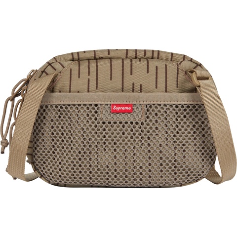 Supreme Mini Side Bag - Tan Raindrop
