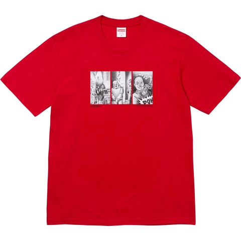 Supreme Mister Cartoon Pow Tee - Red