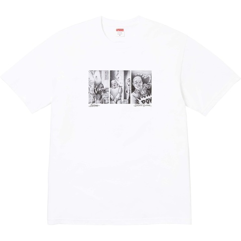 Supreme Mister Cartoon Pow Tee - White