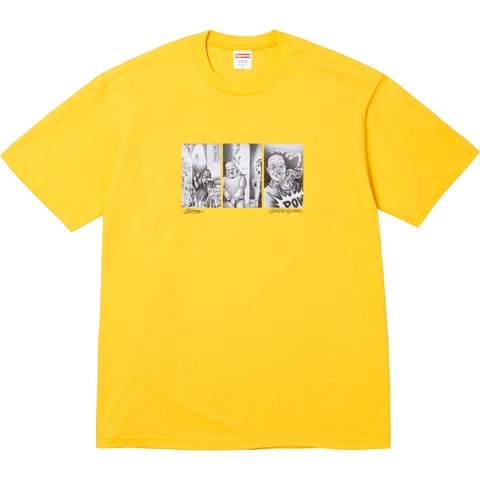 Supreme Mister Cartoon Pow Tee - Yellow