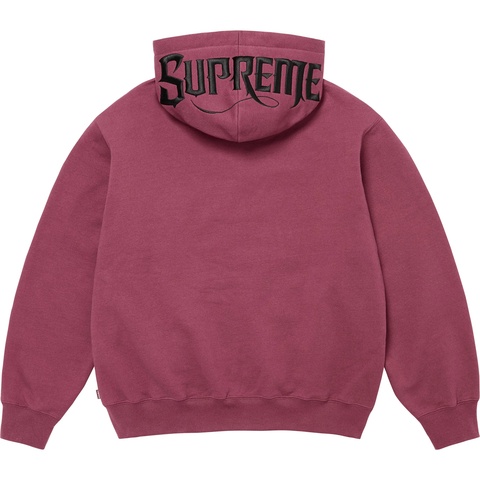 Mister Cartoon Zip Up Hooded Sweatshirt - Supreme
