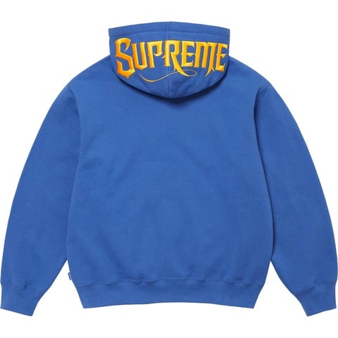 Mister Cartoon Zip Up Hooded Sweatshirt - Supreme