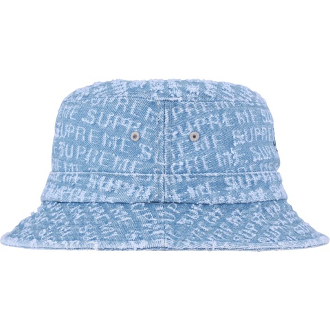 Supreme Needle Punch Denim Crusher - Washed Blue