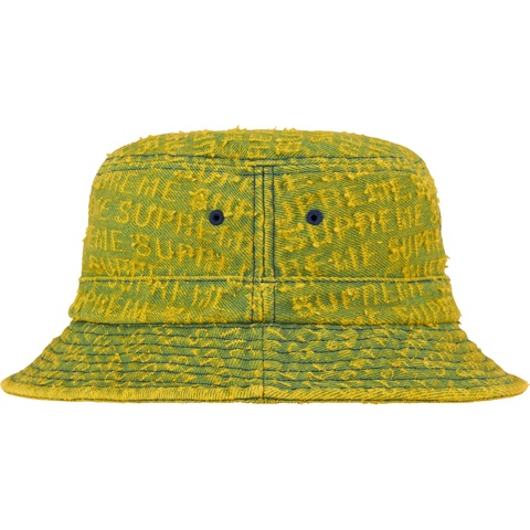 Supreme Needle Punch Denim Crusher - Washed Yellow