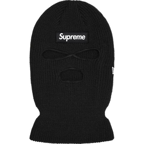 Supreme New Era® Box Logo Balaclava - Black