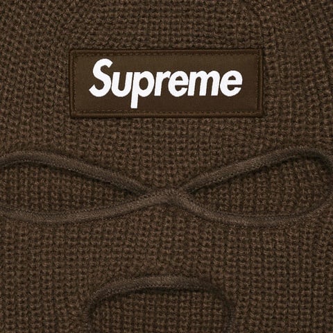 Supreme New Era® Box Logo Balaclava - Brown