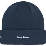 Supreme New Era Box Logo Beanie (FW24) - Navy