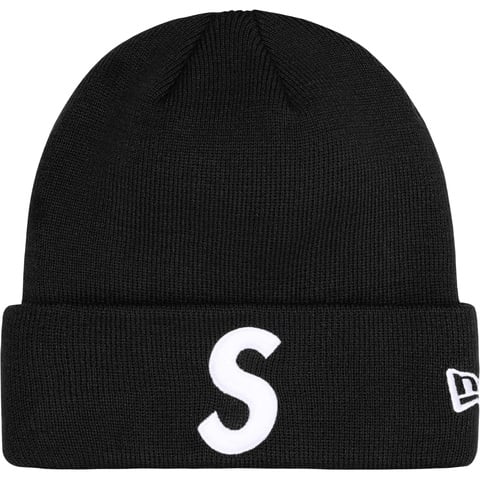 Supreme New Era® S Logo Beanie - Black